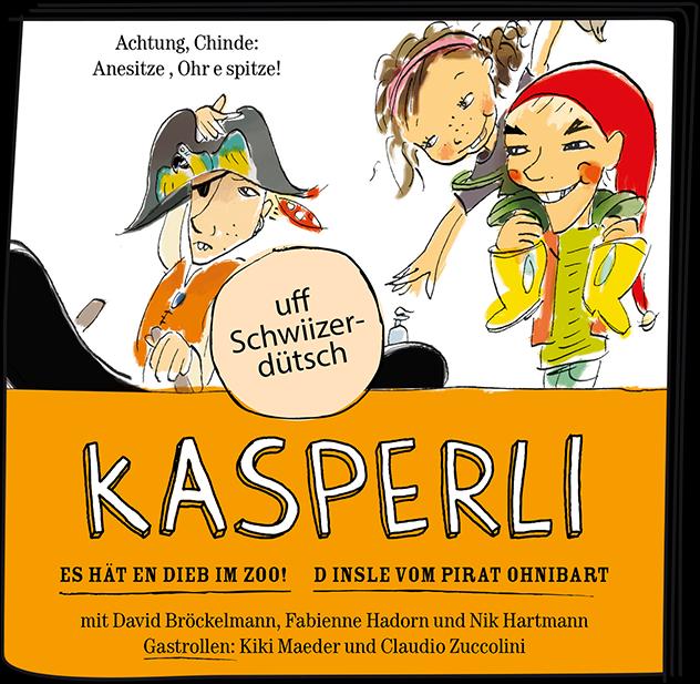 Productafbeelding Tonies Kasperli in de dierentuin! Piraat Ohnibart (Zwitserduits)