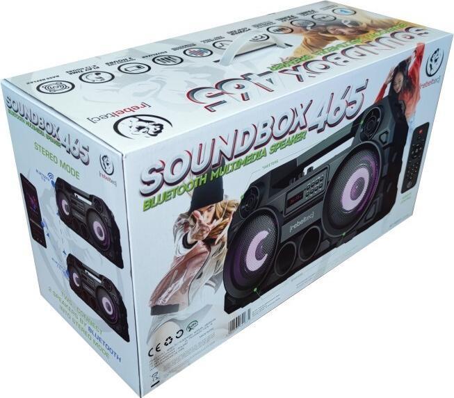 Produktbild Rebeltec Bluetooth-Lautsprecher SoundBOX 465 (12 h, Batteriebetrieb)