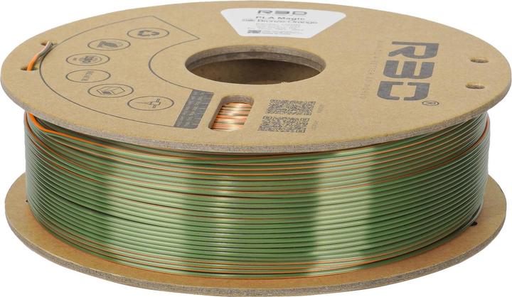 Immagine prodotto R3D eSilk Magic-PLA Bronzo-Arancione Filamento 1,75mm 1Kg (PLA, 1.75 mm, 1000 g, Arancia)