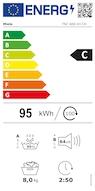 Energy Label Miele TSC 600-43 CH (8 kg, CH plug)