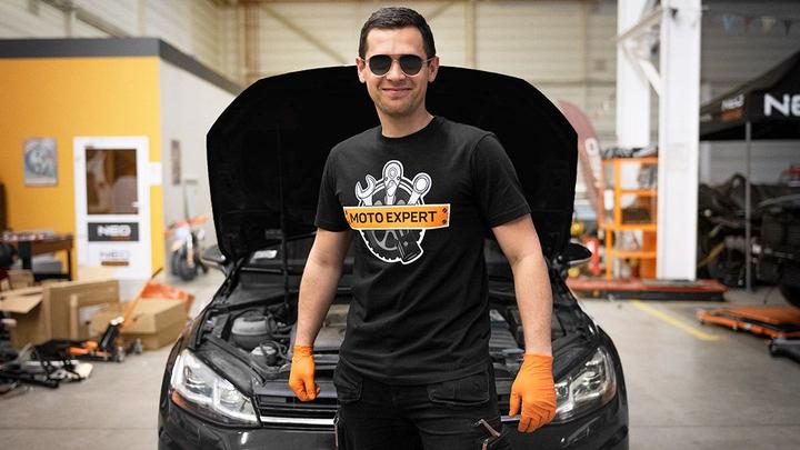 Actual product image Neo T-shirt with print, MOTO Expert, size XL (XL)