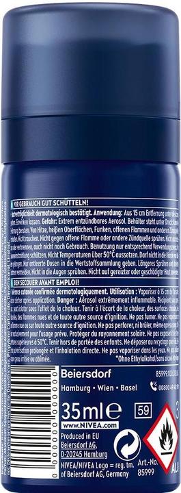 Actual product image NIVEA MEN Dry Active (Spray, 35 ml)
