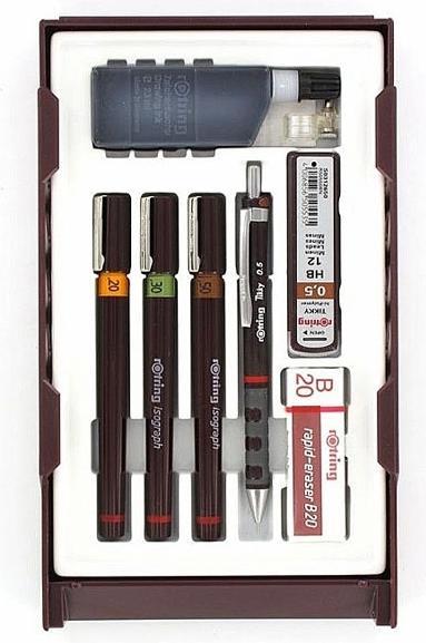 Image du produit Rotring isograph College Set (Bourgogne, 1 x)