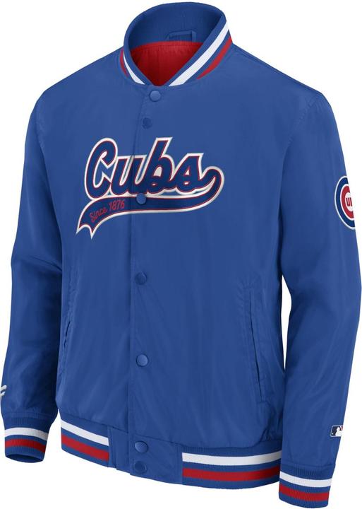 Fanatics Chicago Cubs MLB SATEEN College Jacke - L (L)