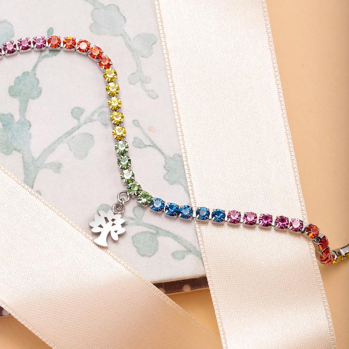 Immagine prodotto La Petite Story Bracciale Tennis Family (16 cm, Acciaio inossidabile)