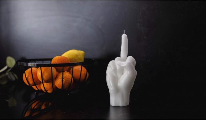 Actual product image Candle Hand Fck you (1 pcs.)
