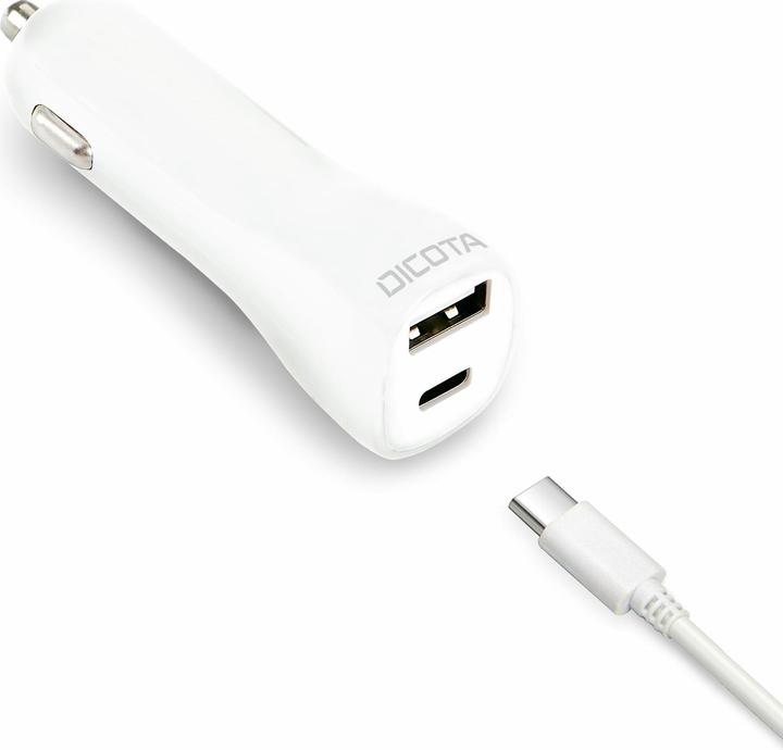 Dicota Caricabatterie universale per notebook da auto USB-C