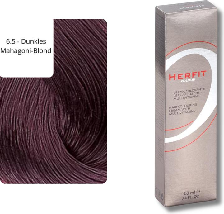 Actual product image XanitaliaPro Hair Colour With Vitamins (6.5 - Dark Mahogany Blonde)