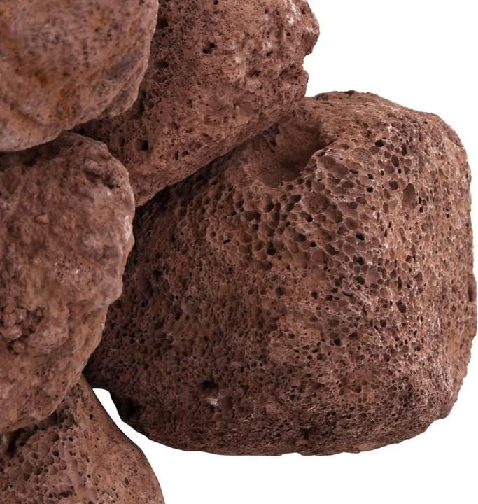 Produktbild VidaXL Lavagranulat 25 kg Rot 5-8 mm,Farbe: Rot,Material (Dekoration, sonstige Gegenstände)
