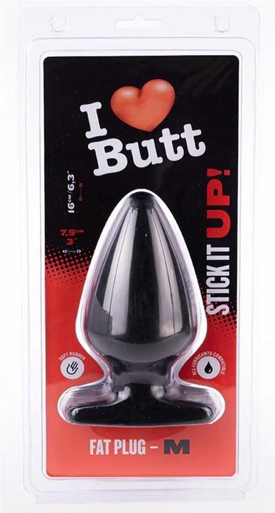 Actual product image I Love Butt Anal plug "Plug Fat M"