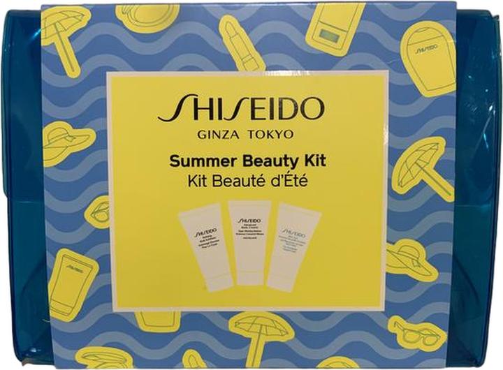 Actual product image Shiseido Ginza Tokyo - Summer Beauty Set With Intensive Recovery Repairing After-Sun Emulsion 30 Ml (Suntan cream, 30 ml)