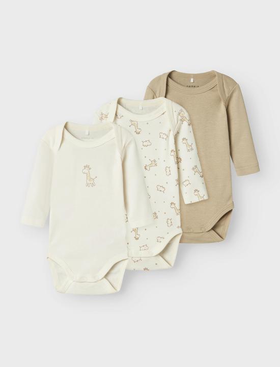 Produktbild Name it Nbnbody 3p Ls Jet Stream Giraffe Noos (50)