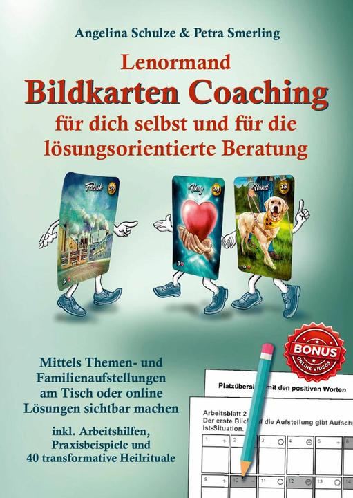 Produktbild Lenormand Bildkarten Coaching fr dich selbst und fr die lsungsorientierte Beratung (Deutsch, Angelina Schulze, Petra Smerling, 2024)