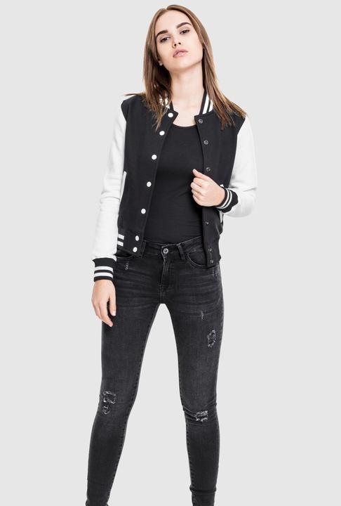 Produktbild Urban Classics Ladies 2-tone College Sweatjacket (XXL)