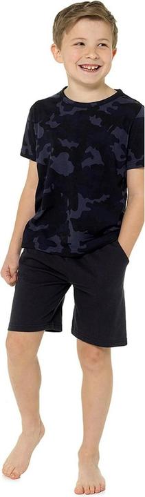 Produktbild Foxbury Oberteil und Shorts Pyjama Set Jungen Tarnung Baumwolle (128)
