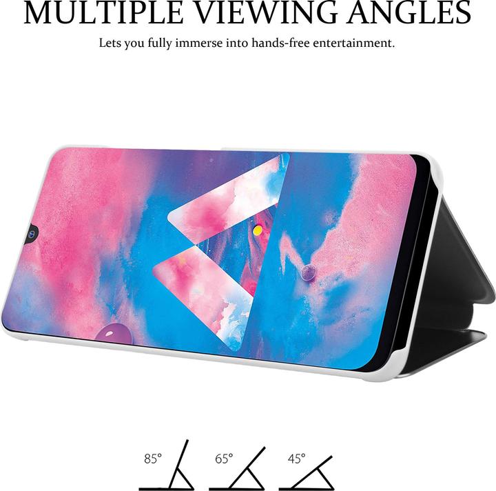 Image du produit Cadorabo Book Smart View Couverture miroir (Samsung Galaxy M30, Samsung Galaxy A40s)