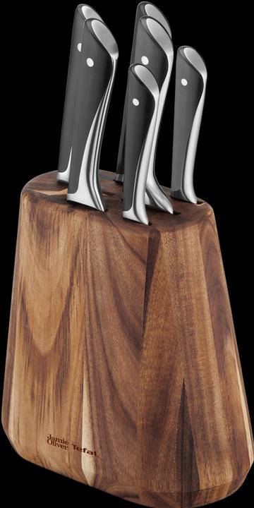 Tefal Jamie Oliver knife block set