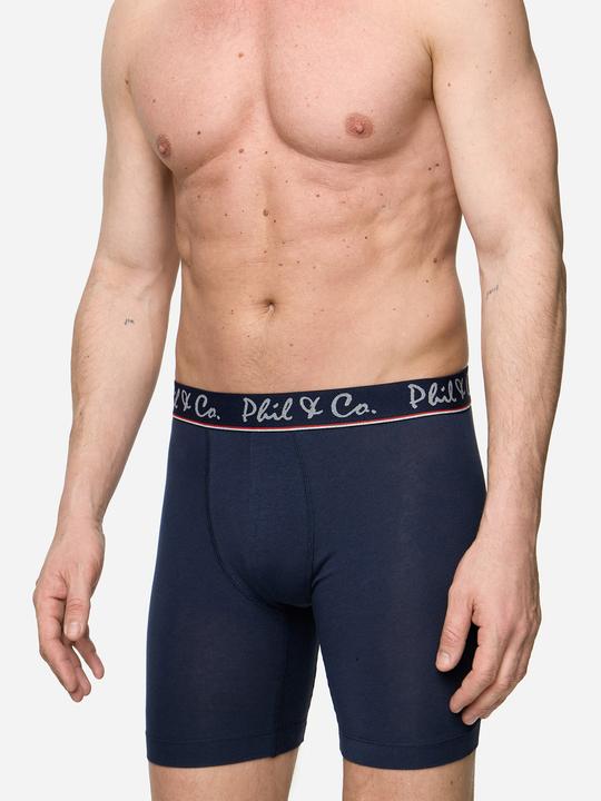 Immagine prodotto Phil & Co. Berlin Pantaloni retrò in jersey Boxer lunghi (M, confezione da 3)