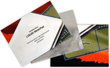 Produktbild Coollaboratory Liquid MetalPad High-Performance CPU + cleaning kit (0.40 mm)