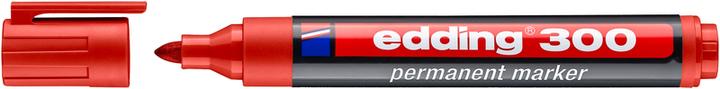 Produktbild Edding Permanent Marker 300 (Rot, 3 mm, 1 x)