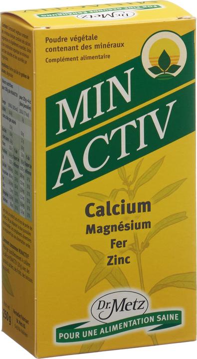 Dr. Metz Minactiv Mineralstoffhaltiges Pflanzenpulver Plv (1 Stück, Pulver, 250 g)