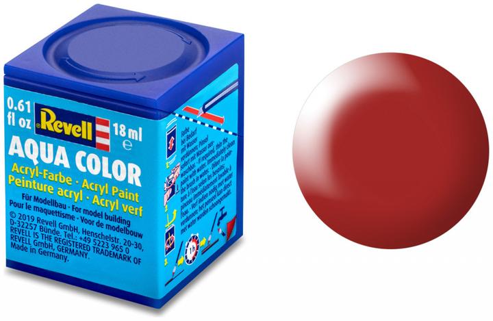 Actual product image Revell Fire red silk matt