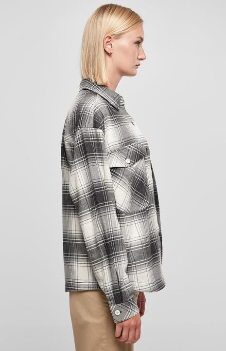 Actual product image Urban Classics Ladies Oversized Check Shirt (5XL)