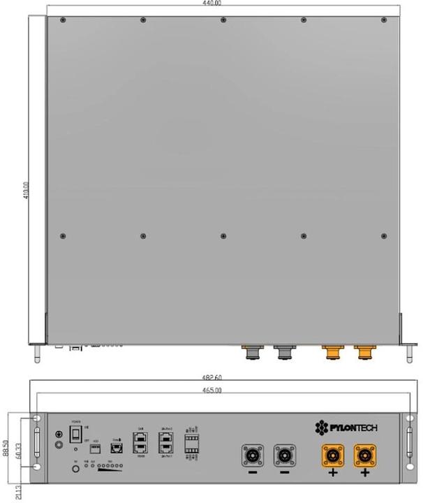 Produktbild Pylontech US2000C (48 V, 50 Ah)