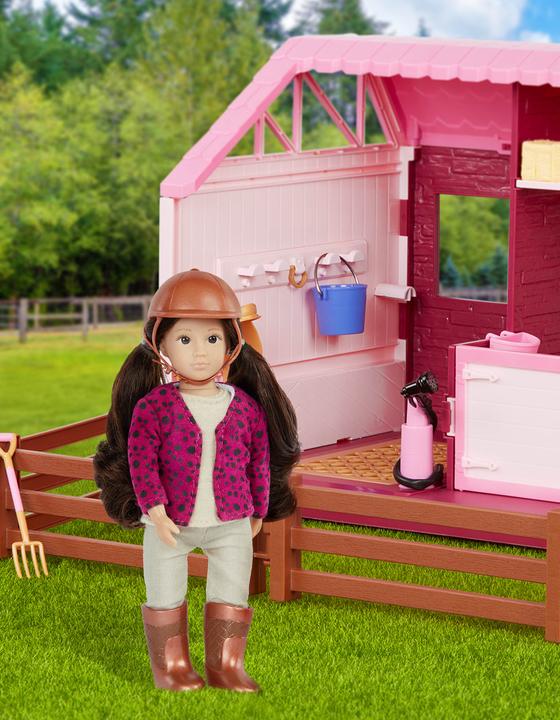 Produktbild Lori Puppe Philippa mit Pferdestall Set
