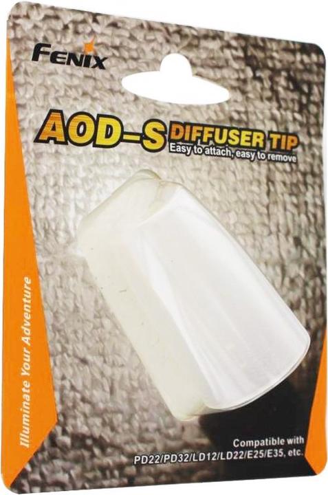 Actual product image Fenix Universal diffuser white P1D, P2D, P3D, PD10, PD20, PD30, PD31, PD22, PD32, PD35, UC35