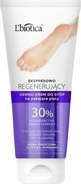 Produktbild L´Biotica L'Biotica Express Regenerating Dermo-Foot Cream For Cracked Heels 100Ml (Fussdeodorant & -puder, 100 ml)