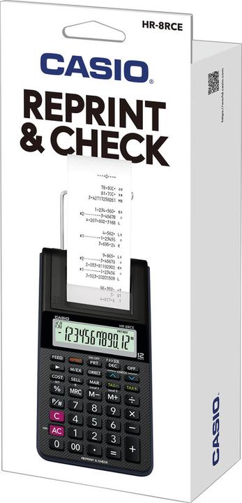 Image du produit Casio Hr-8rce (Piles, Fonctionnement sur secteur)