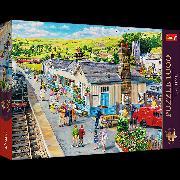 Produktbild Trefl Puzzle Premium Plus 1000 - Bahnhof (1000 Teile)