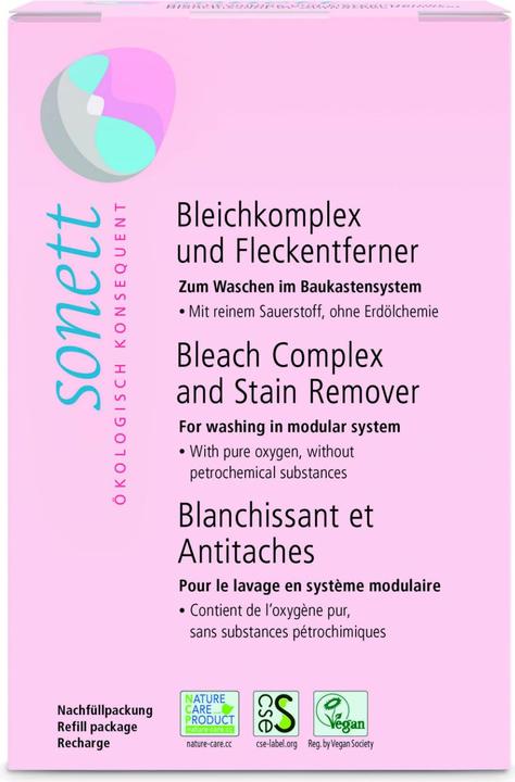 Image du produit Sonett Complexe de blanchiment et détachant (30 Cycles de lavage, Lessive en poudre)