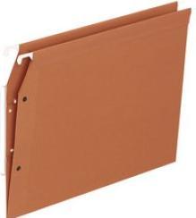 Productafbeelding Elba Dossiers suspendus MEDIUM FLEX, pour armoire, fond V orange, karton kraft 230 g/m2, entr'axe: 330 mm (1 x)