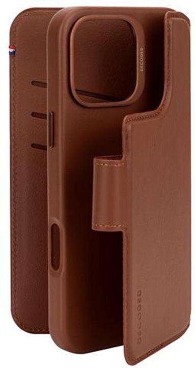 Actual product image Decoded Leather Detachable Wallet - Tan - iPhone 16 Pro Max (Apple iPhone 16 Pro Max)