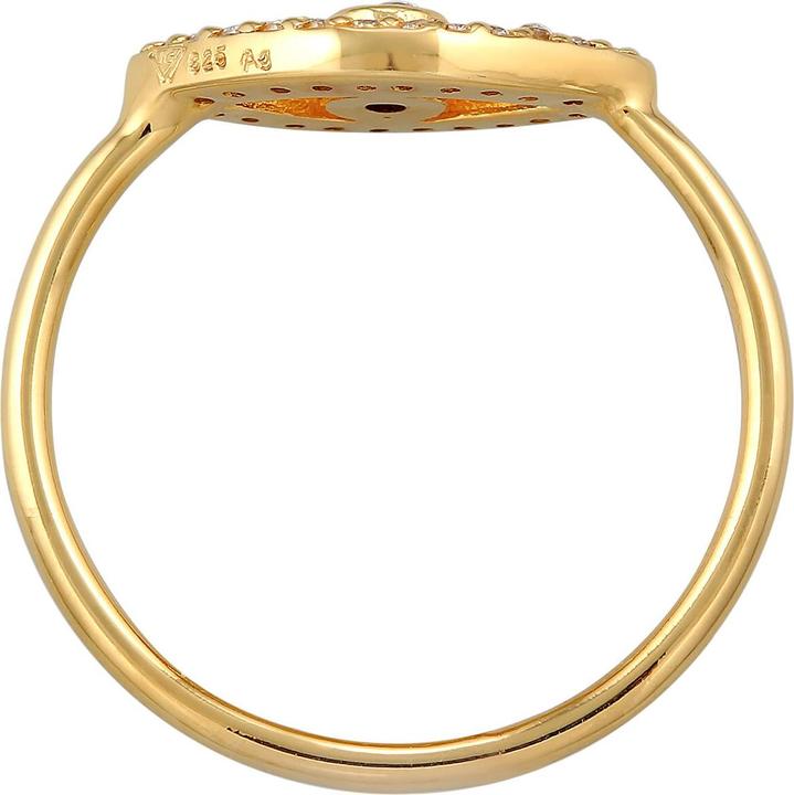 Produktbild Elli Ring Evil Eye Zirkonia Kristalle 925 Silber (58, 925 Silber)