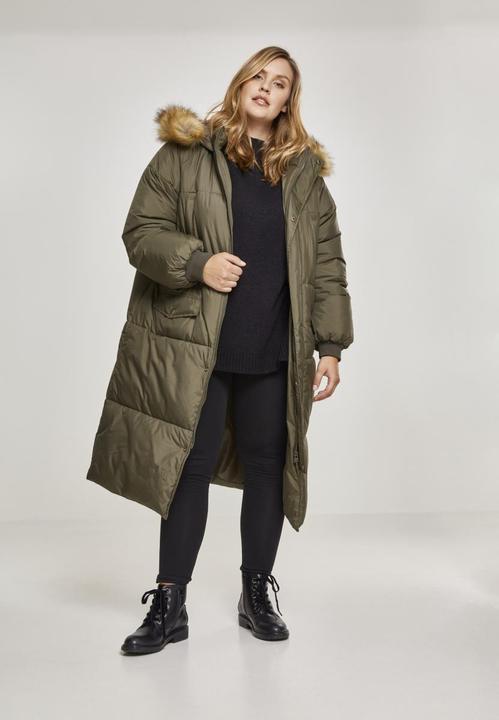 Produktbild Urban Classics Ladies Oversize Faux Fur Puffer Coat (S)
