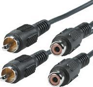 Image du produit Roline Extension du chinch (5 m, RCA)