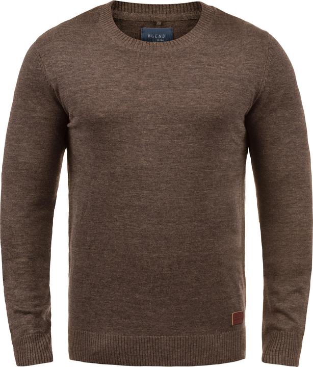 Image du produit Blend Lars Pull en maille fine Homme avec col rond et molleton (XL)