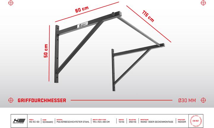 Immagine prodotto Hold Strong Kipping-Pull-ups und Muscle-Ups