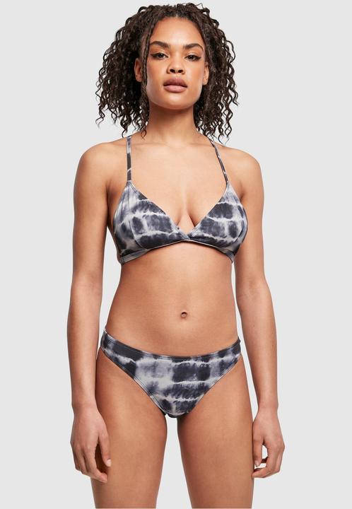 Actual product image Urban Classics Ladies Tie Dye Triangle Back Bikini - 15629 (M)
