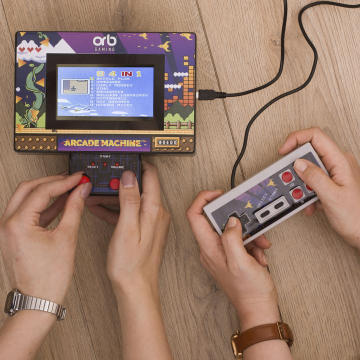 Image du produit ORB - Tabletop Arcade Machine rétro - 300x jeux 8-bit inclus