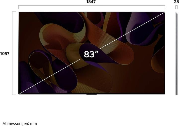 Produktbild LG OLED83G45LW.AEK (83", G4, OLED, 4K, 2024)