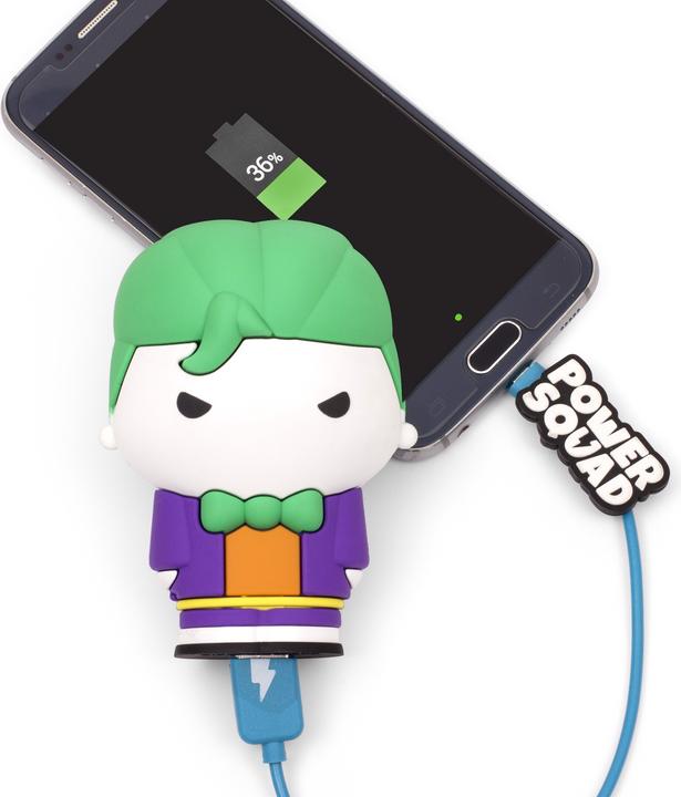 Image du produit PowerSquad Powerbank DC "Joker" - DC Comics (2500 mAh, 9.25 Wh)
