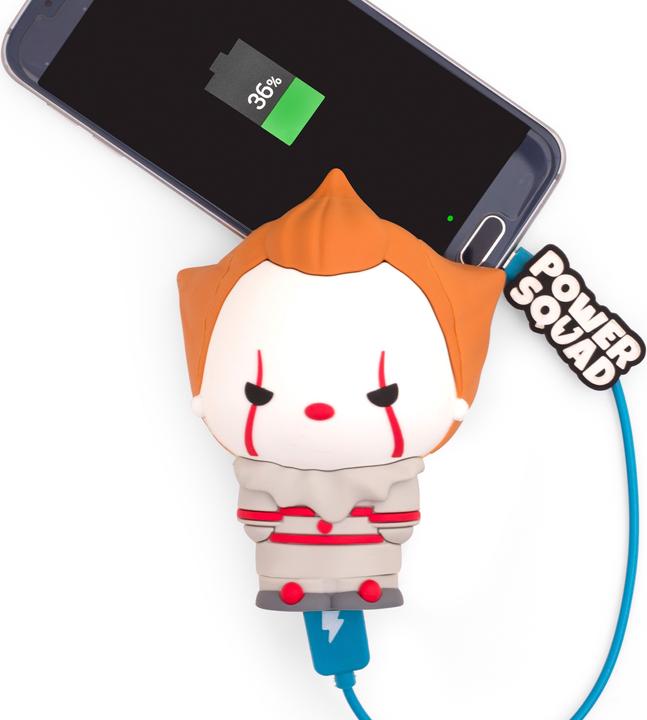 Actual product image PowerSquad Powerbank WB "Pennywise" - Warner Bros. (2500 mAh, 9.25 Wh)
