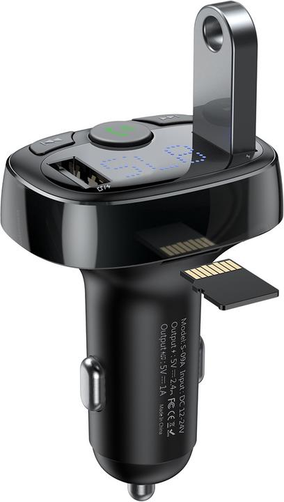 Image du produit Baseus Chargeur MP3 sans fil pour voiture S-09A (édition standard)