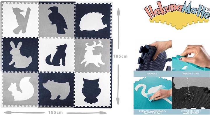 Actual product image Hakuna Matte Forest (180 x 180 cm)