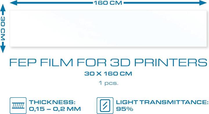 Immagine prodotto Prima Creator Pellicola FEP PRIMACREATOR per stampante DLP 3D