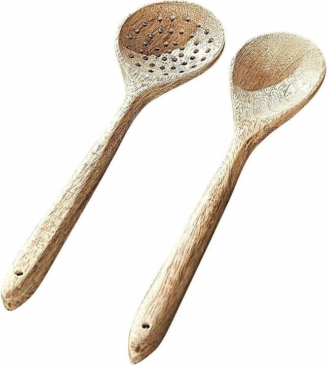 Actual product image Loberon Salad servers Helier brown (Salad servers)